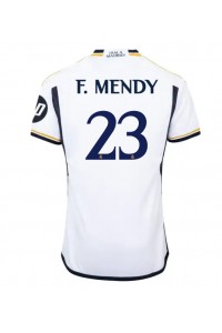 Fotbalové Dres Real Madrid Ferland Mendy #23 Domácí Oblečení 2023-24 Krátký Rukáv